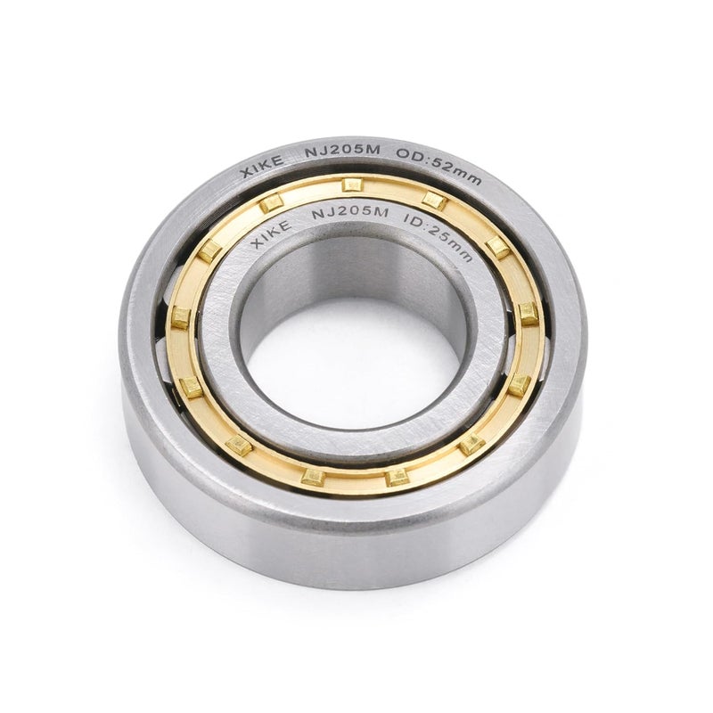 Xike 1 Pcs NJ205M Cylindrical Roller Bearings 25x52x15mm, Fits DIY/Motor/Turbines/Compressors/Reducer/Gearbox, Industrial/Agricultural/Engineering/Garden Machinery. - Image 4